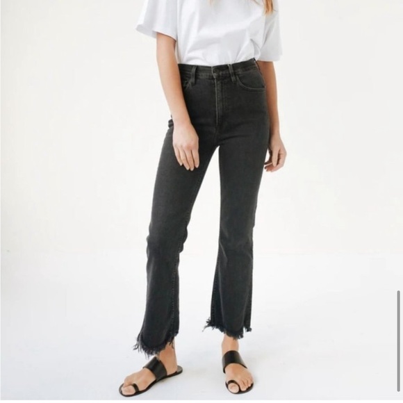 3x1 Flare Cropped Jeans - Picture 1 of 8